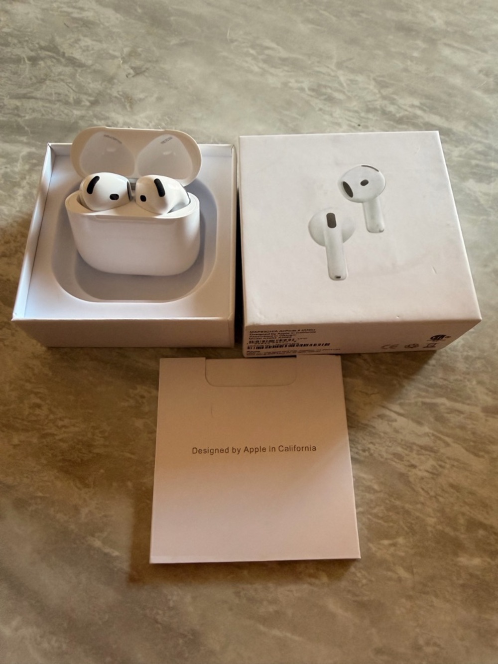 Apple AirPods 4 w/ANC with Charging Case and Original Box